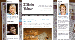 Desktop Screenshot of 3000milestildinner.com